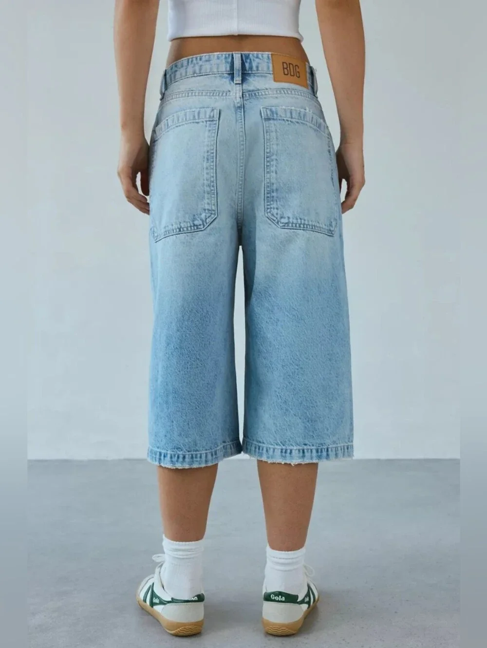 Urban Outfitters BDG Mega Mid-Rise Baggy Jorts - Picture 2 of 10